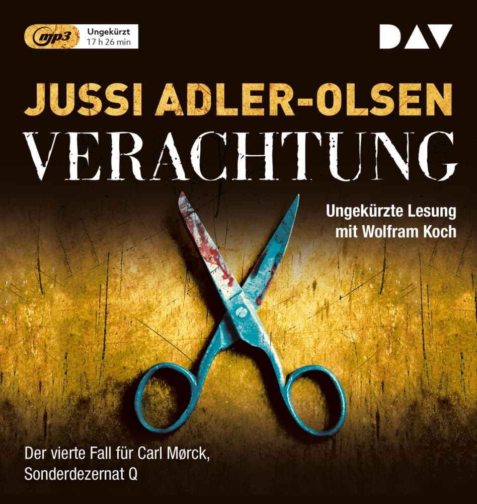 Verachtung. Der vierte Fall für Carl Mørck, Sonderdezernat Q, 2 Audio-CD, 2 MP3