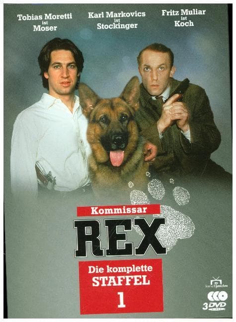 Kommissar Rex - Die komplette 1. Staffel. 3 DVDs