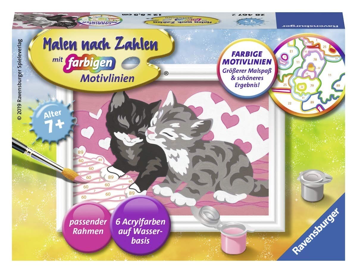 Ravensburger - Malen nach Zahlen - Kuschelkatzen