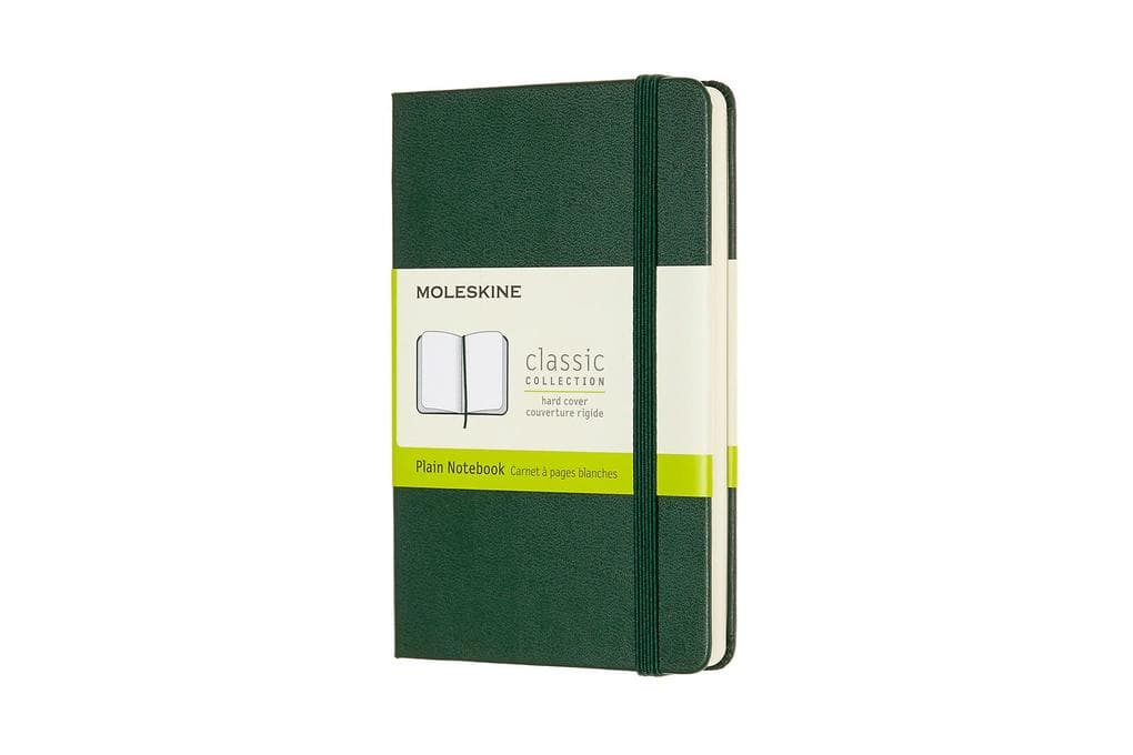 Moleskine Notizbuch Pocket/A6, Blanko, Myrtengrün