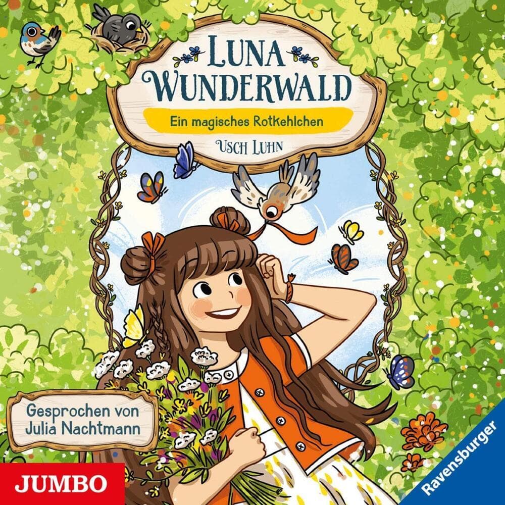 Luna Wunderwald (4.) Ein magisches Rotkehlchen, 1 Audio-CD