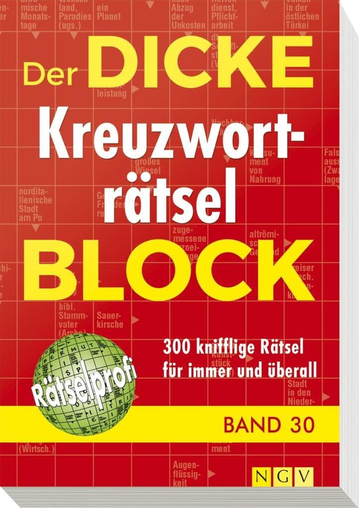 Der dicke Kreuzworträtsel-Block. Bd.30