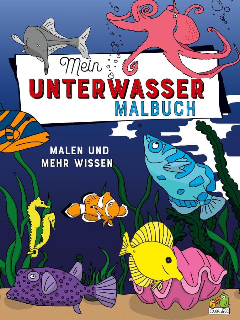 Mein Unter Wasser Malbuch