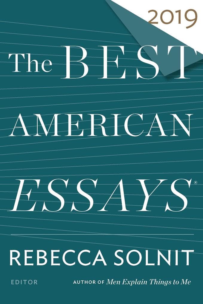 Best American Essays 2019