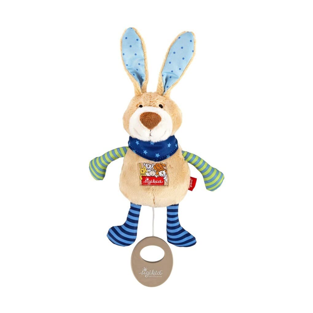 sigikid 40356 - Spieluhr Hase Kinderbunt