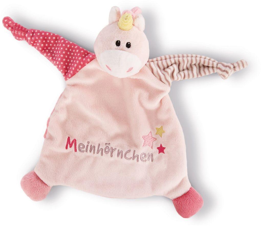 NICI - My First NICI - Schmusetuch Einhorn Stupsi Meinhörnchen