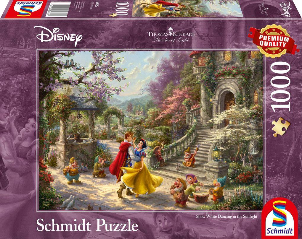 Schmidt Spiele - Disney, Schneewittchen - Tanz mit dem Prinzen, 1000 Teile
