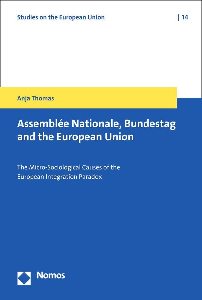 Assemblée Nationale, Bundestag and the European Union