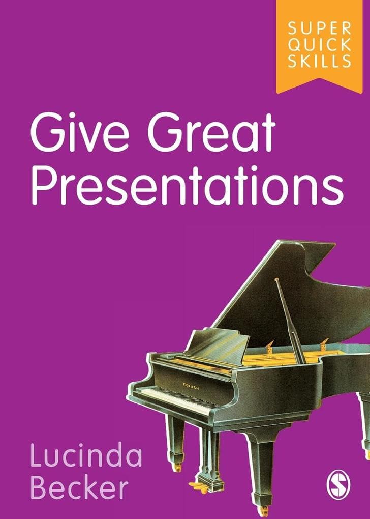 Give Great Presentations