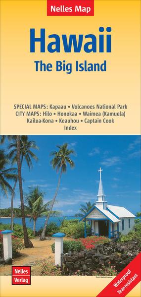 Nelles Map Landkarte Hawaii: The Big Island | Hawaii: Grande Île | Hawái: La Gran Isla