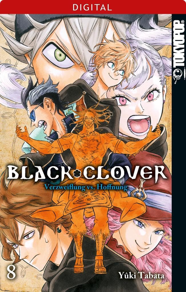 Black Clover 08: Verzweiflung vs. Hoffnung