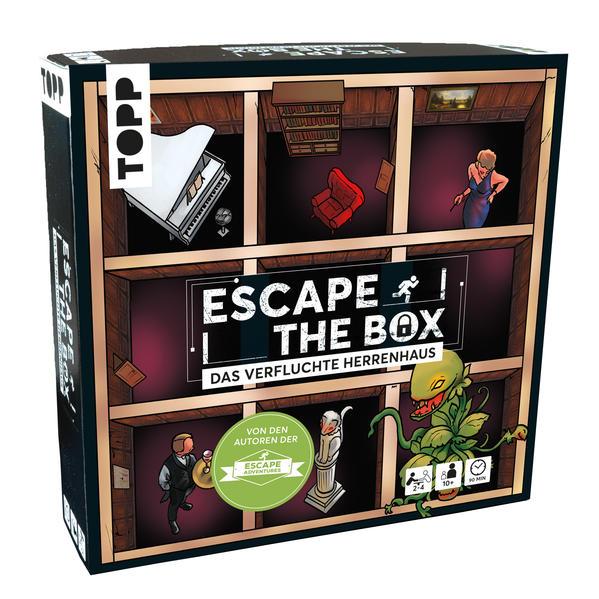 Escape The Box - Das verfluchte Herrenhaus: Das ultimative Escape-Room-Erlebnis als Gesellschaftsspi