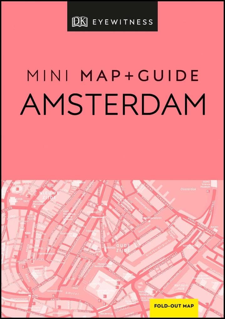 DK Eyewitness Amsterdam Mini Map and Guide