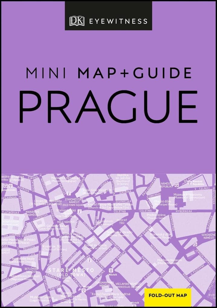 DK Prague Mini Map and Guide