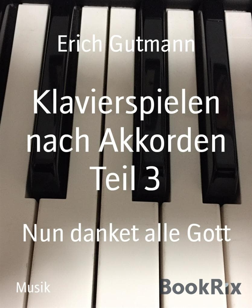 Klavierspielen nach Akkorden Teil 3