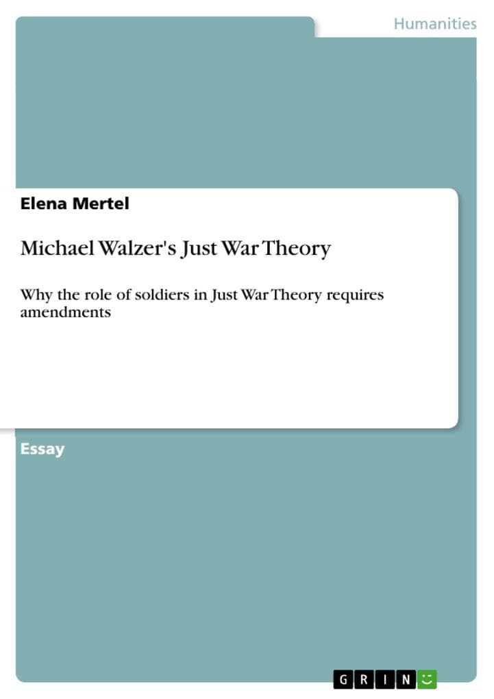 Michael Walzer's Just War Theory