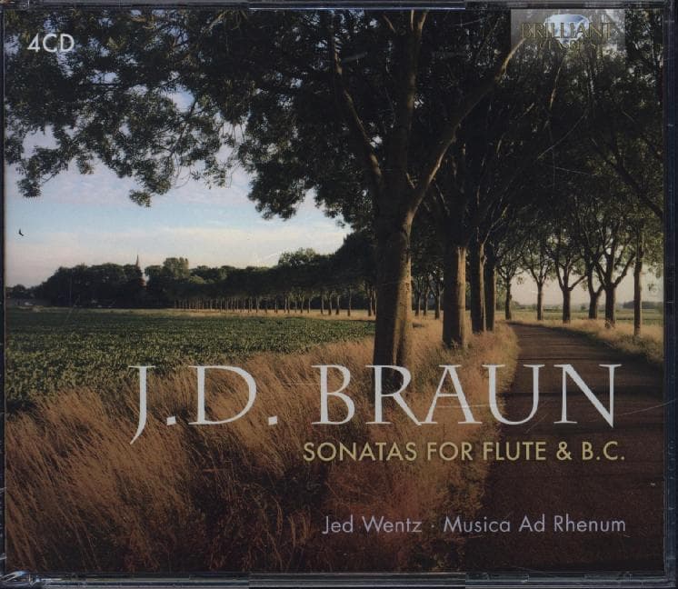 Braun,J.D.:Sonatas For Traverso Flute &B.C.