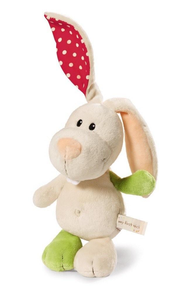 NICI 39685 - My First Nici, Schmusetier Hase Tilli, Kuscheltier beige, 25cm