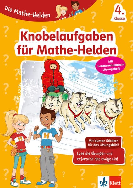 Klett Die Mathe-Helden Knobelaufgaben für Mathe-Helden 4. Klasse