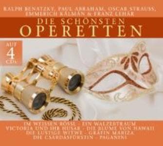 Die Schönsten Operetten auf 4 CDs