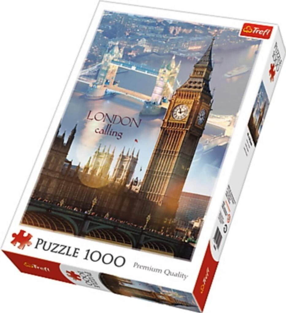 Trefl - Puzzle - London im Morgengrauen, 1000 Teile