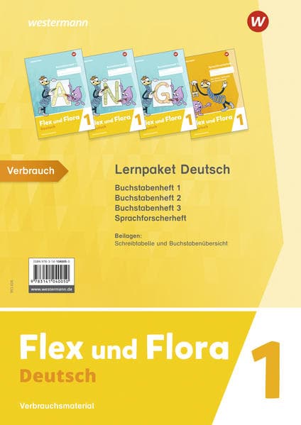 Flex und Flora - Ausgabe 2021. Themenhefte 1 Paket DS