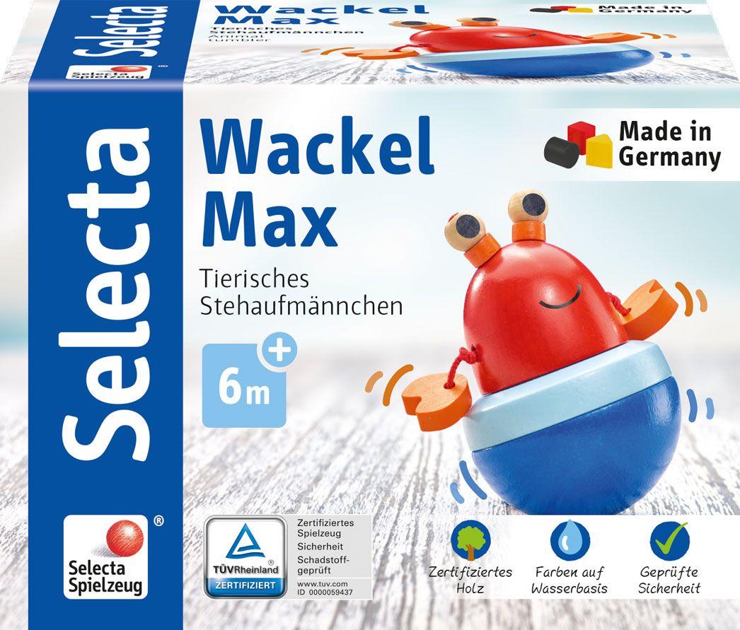 Schmidt Spiele - Selecta - Wackel Max, 10 cm