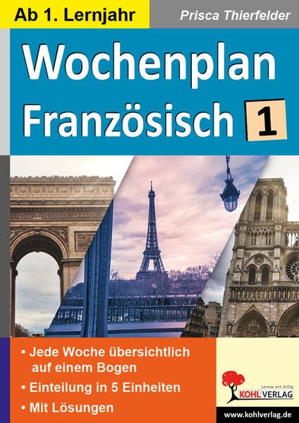 Wochenplan Französisch / ab 1. Lernjahr