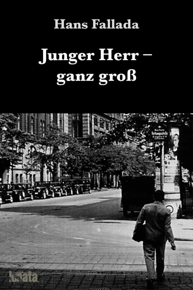 Junger Herr ganz groß