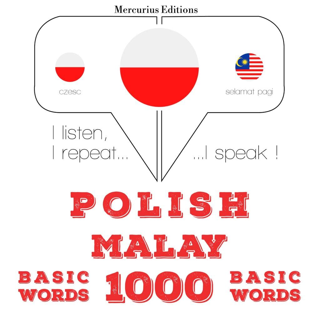 Polski - malajski: 1000 podstawowych sów