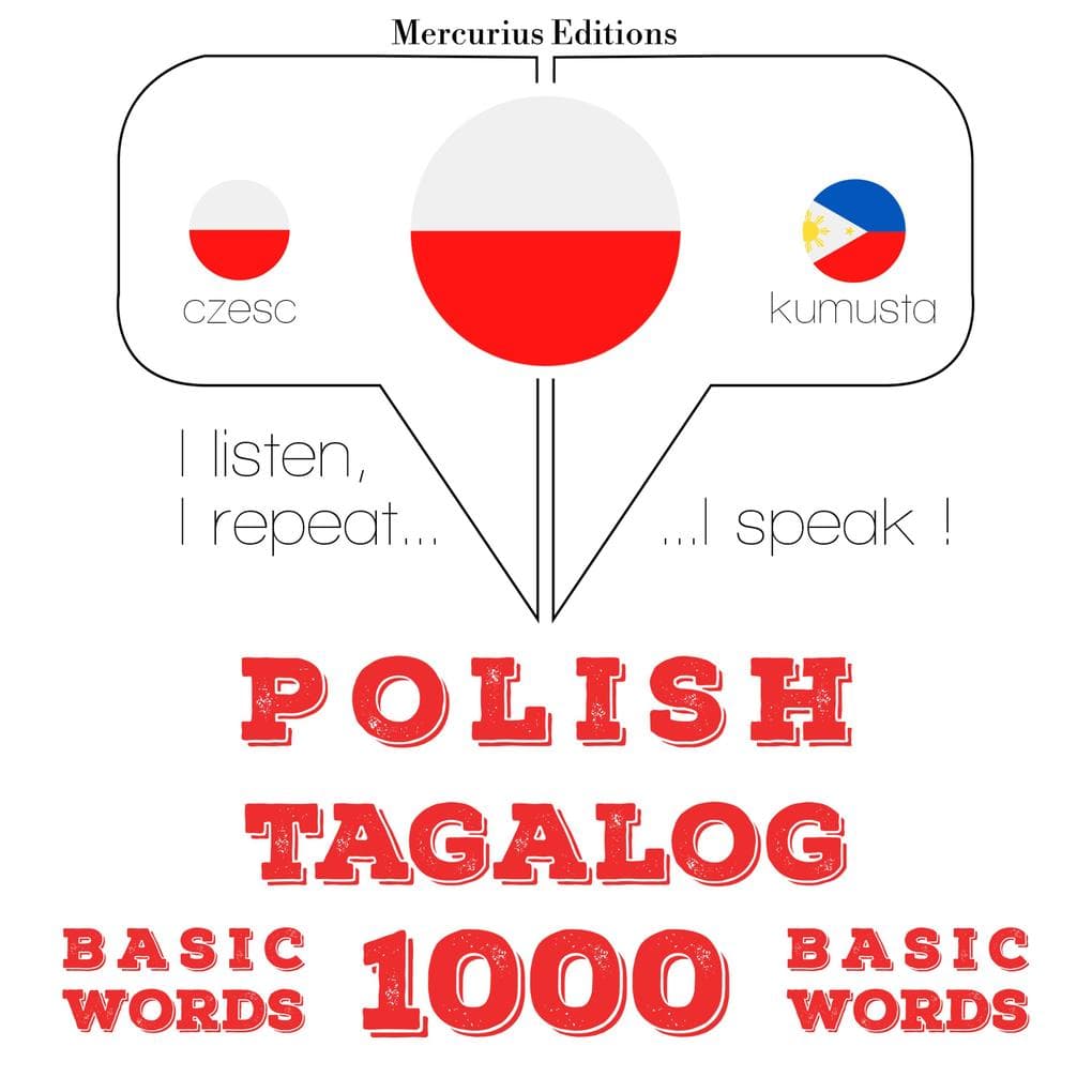 Polski - Tagalog: 1000 podstawowych sów