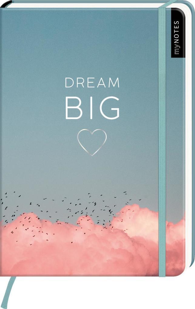 myNOTES Notizbuch A5: Dream Big