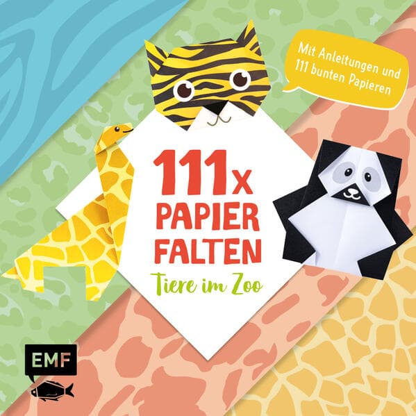 111 x Papierfalten - Tiere im Zoo