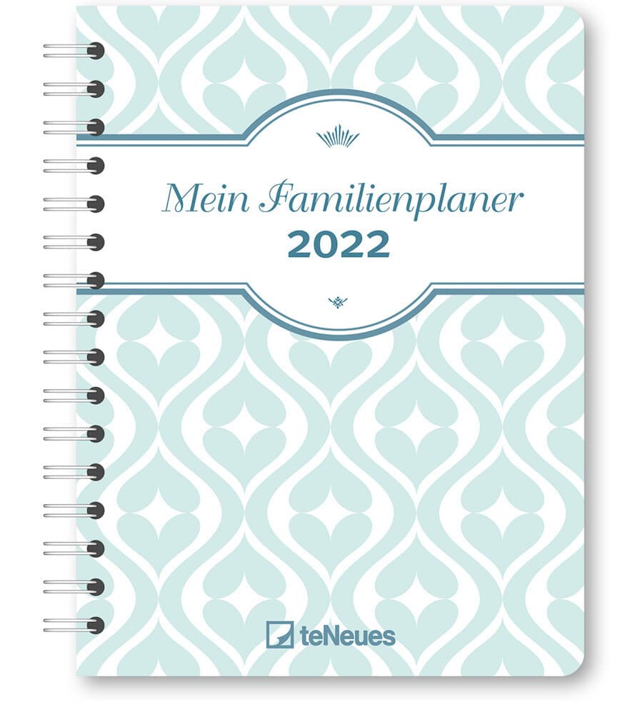 Mein Familienplaner 2022 - Diary - Buchkalender - Taschenkalender - 17,5x23,1