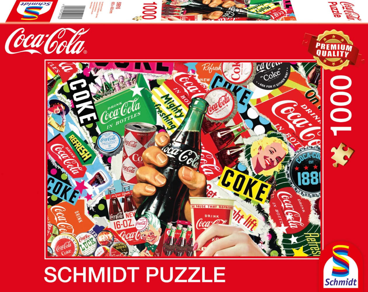 Schmidt Spiele - Coca Cola is it!, 1000 Teile