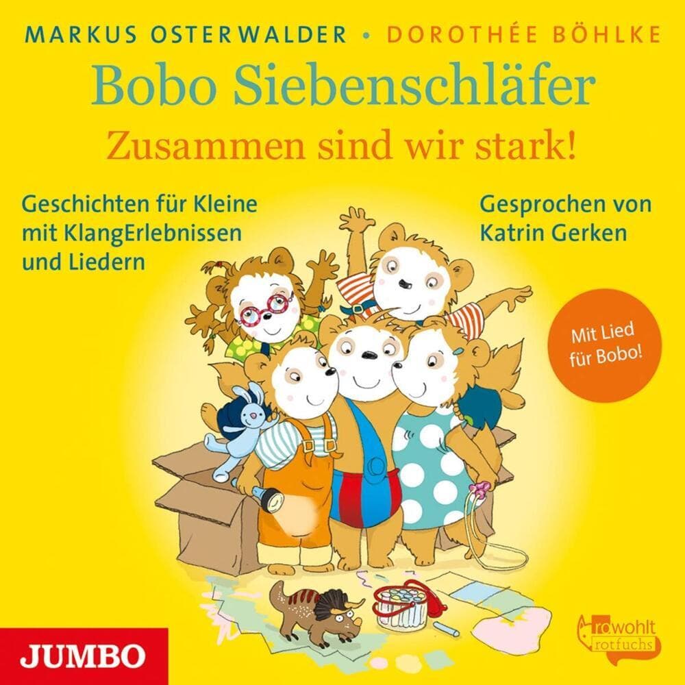 Bobo Siebenschläfer.Zusammen Sind Wir Stark!, 1 Audio-CD