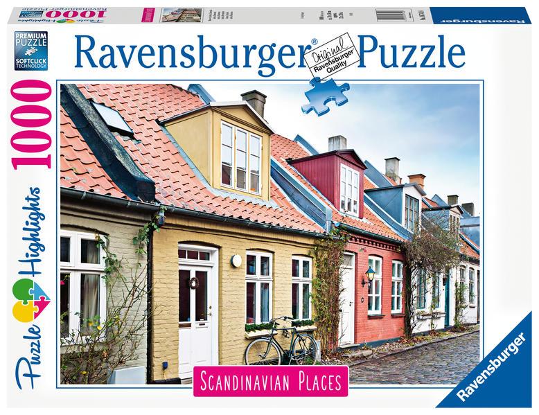Ravensburger - Häuser in Aarhus, Dänemark, 1000 Teile