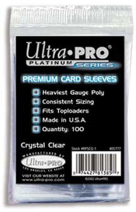 UltraPro - Platinum Card Sleeves, 100