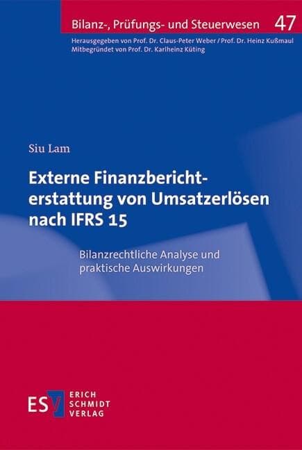 Externe Finanzberichterstattung von Umsatzerlösen nach IFRS 15