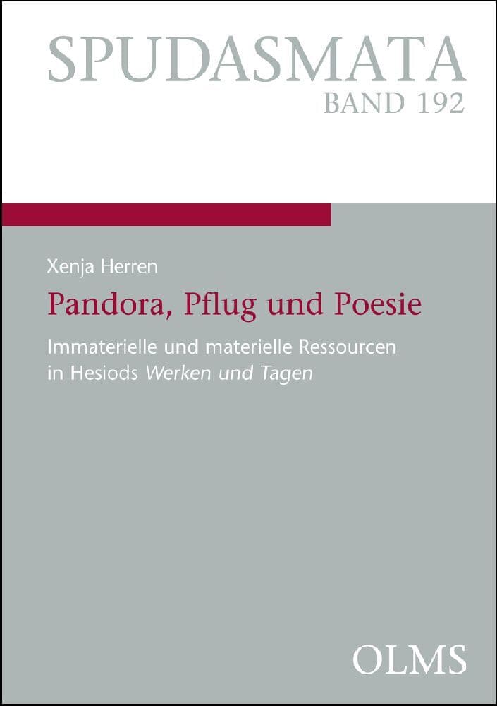 Pandora, Pflug und Poesie