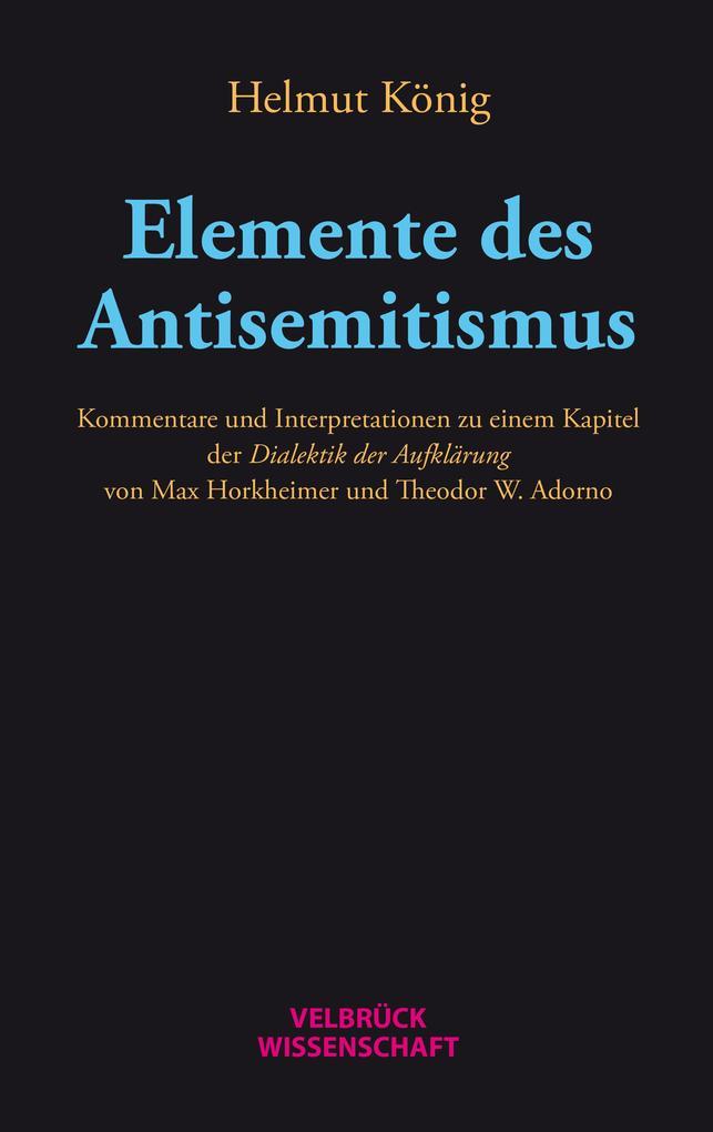 Elemente des Antisemitismus