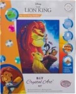 Craft Buddy CAK-DNY704L - Crystal Art, The Lion King Medley, Kit, Bild, 40 x 50 cm cm