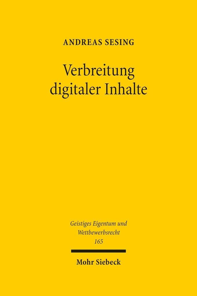 Verbreitung digitaler Inhalte