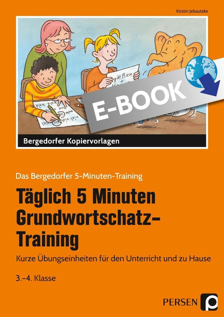 Tägl. 5 Min. Grundwortschatz-Training - 3./4. Kl.