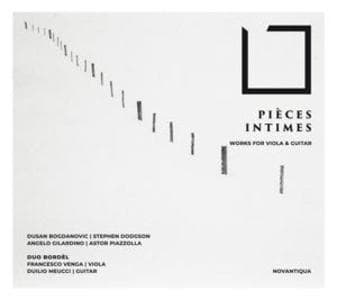 Pices Intimes-Werke für Viola & Gitarre