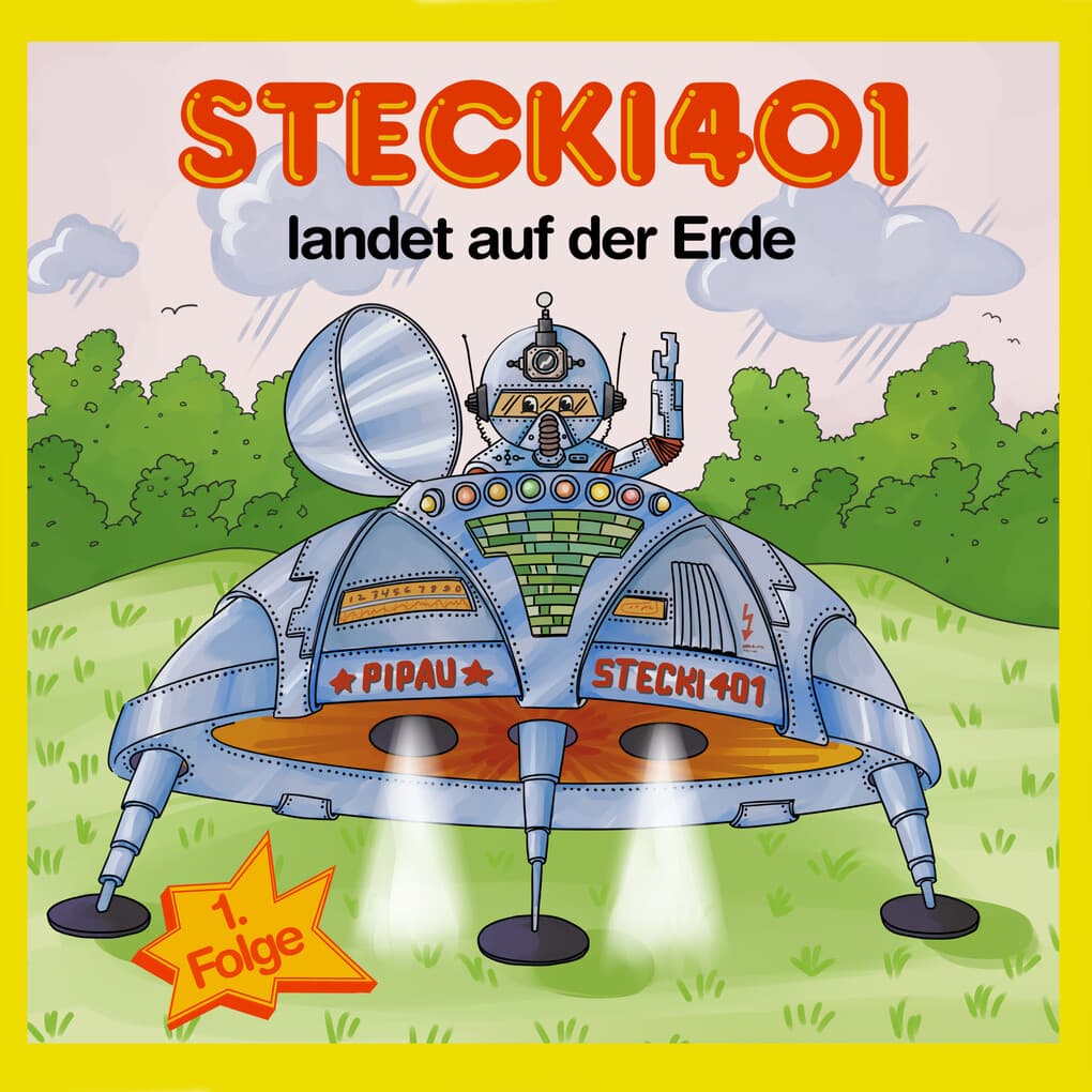 Stecki 401 landet auf der Erde