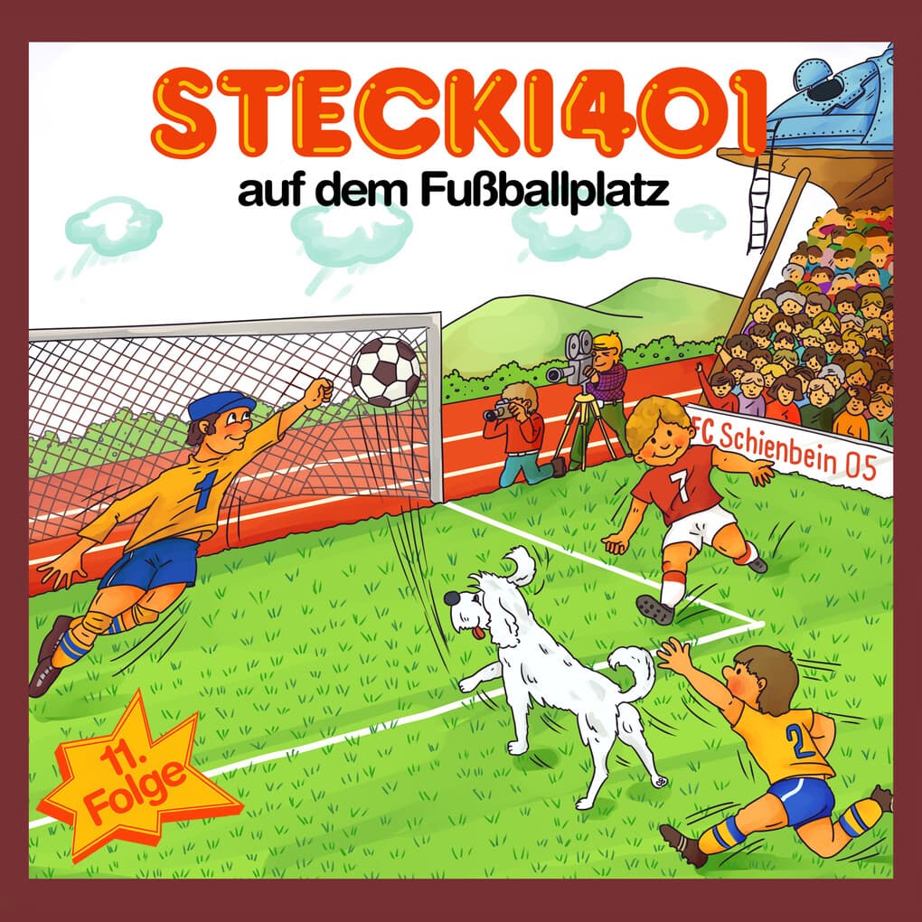 Stecki 401 auf dem Fußballplatz