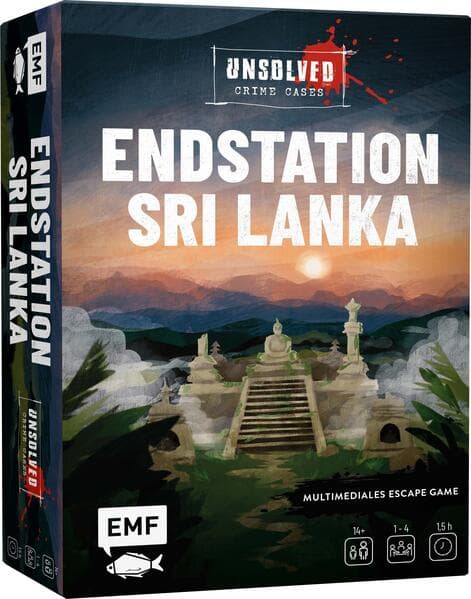 Krimi-Spielebox: Unsolved Crime Cases - Endstation Sri Lanka