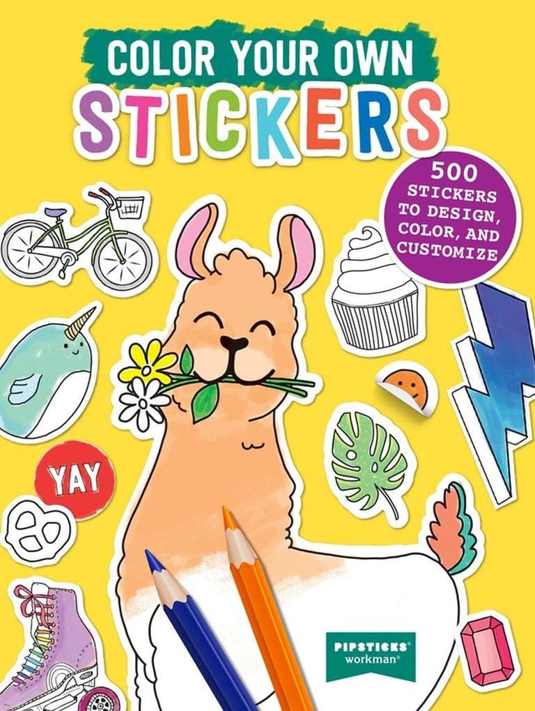 Color Your Own Stickers