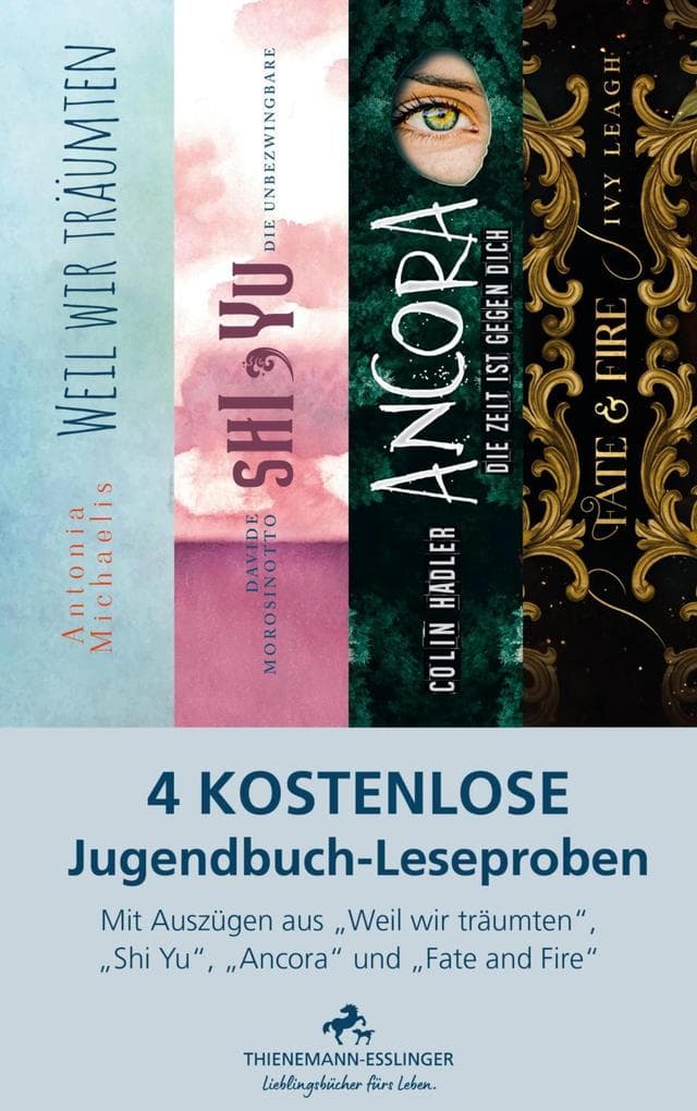 4 kostenlose Jugendbuch-Leseproben